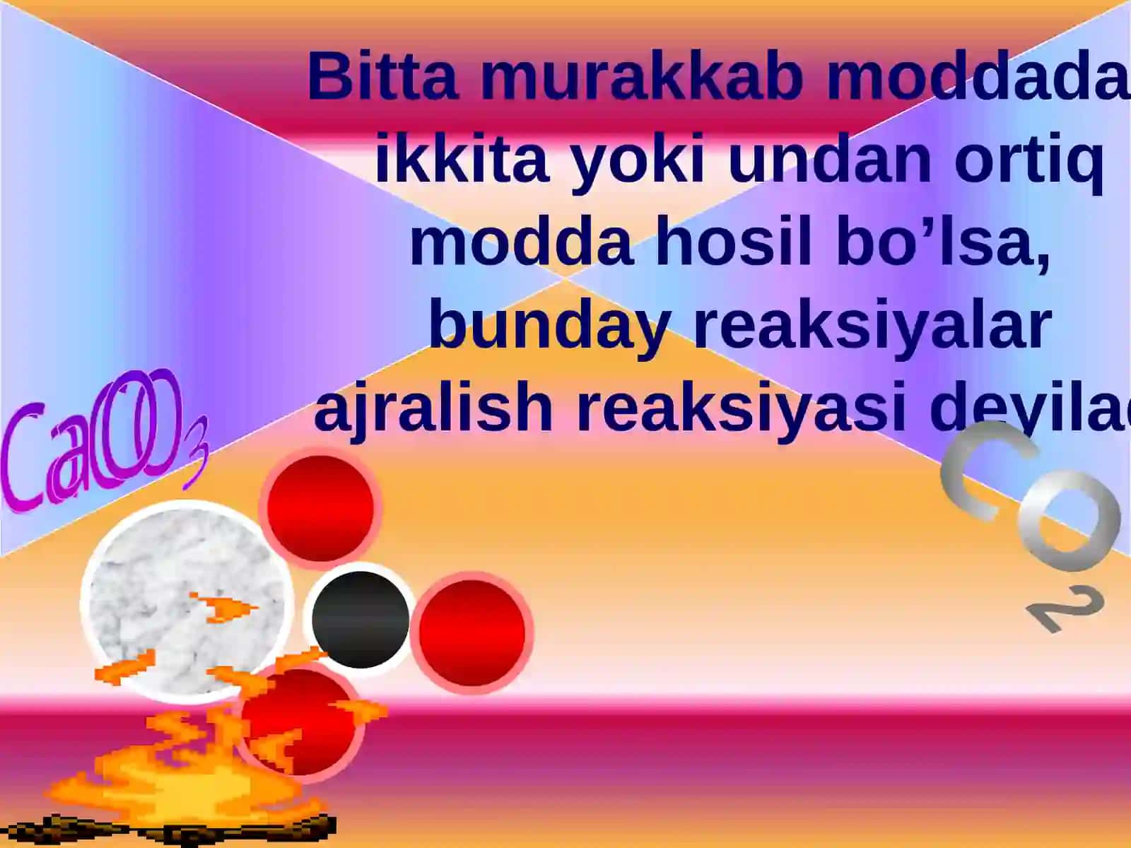 Kimyoviy reaksiyalar va tenglamalar 4
