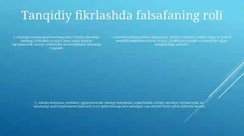 Falsafaning Jamiyatdagi Ahamiyat 4