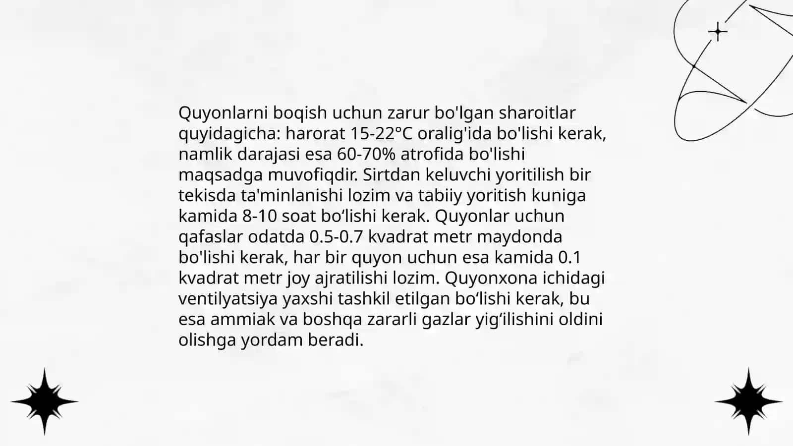 Quyonchilik Biznesi Haqida 4