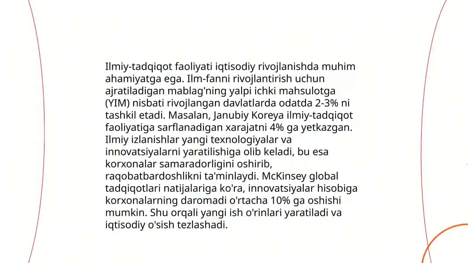 Ilmiy -tadqiqot faoliyatining ahamiyati 4