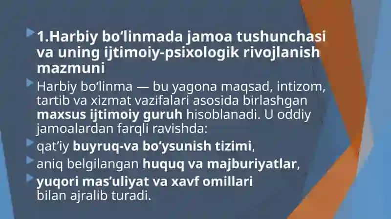 Harbiy psixologiya ta'limi 4