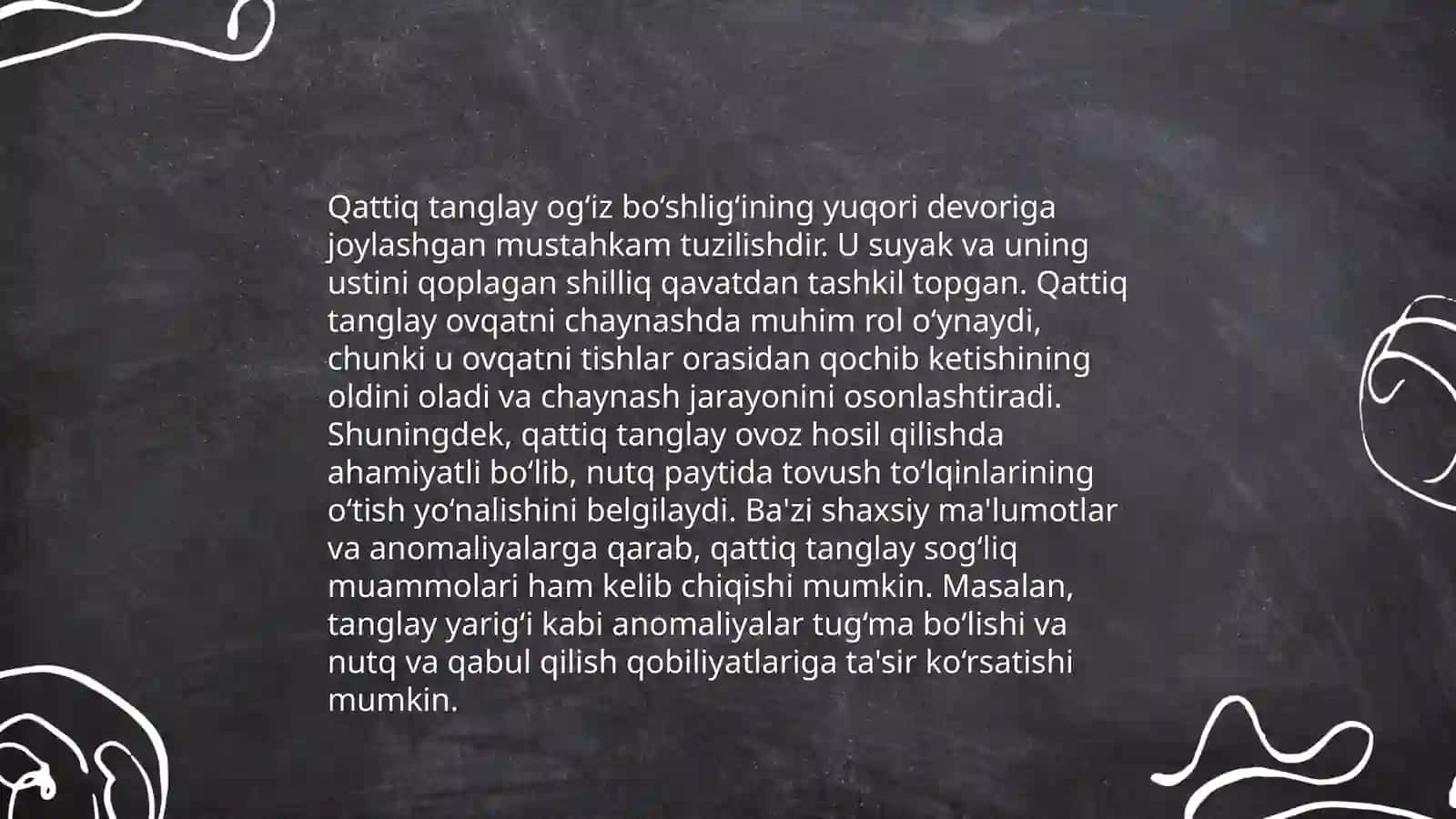 Tanglayning tuzilishi 4