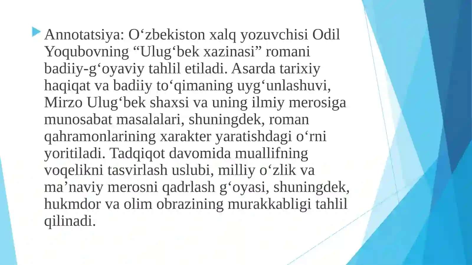 Ulug’bek xazinasi 4