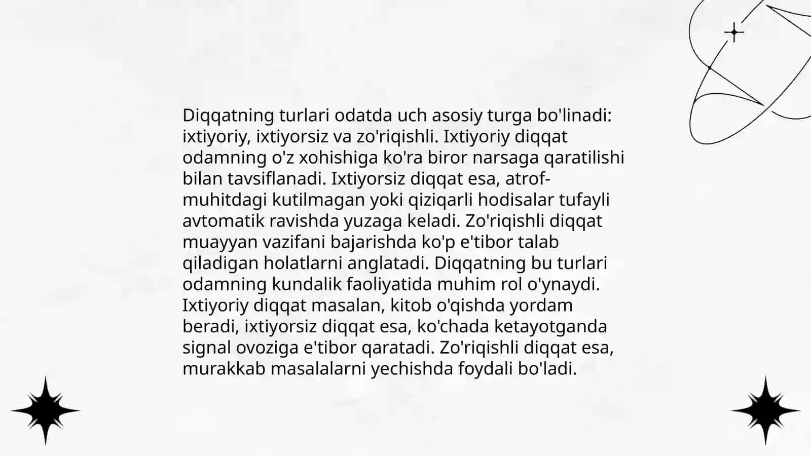 Diqqatning Ta'rifi 4