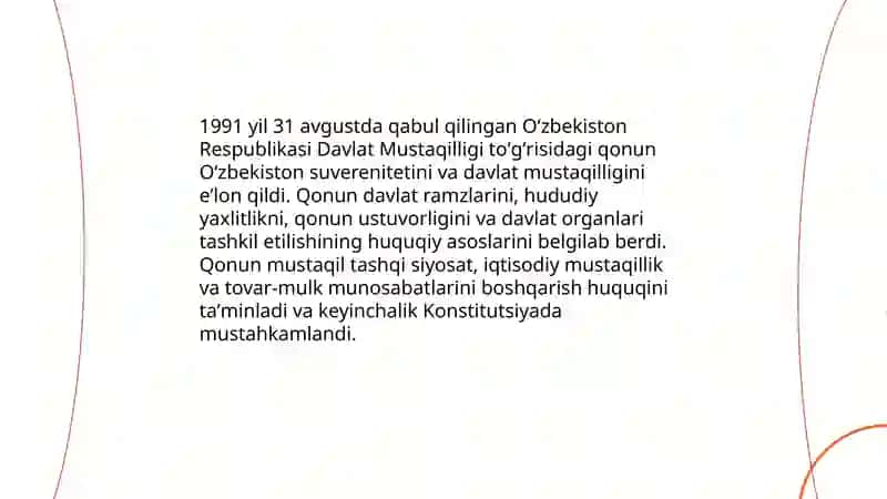 Oʻzbekiston Respublikasi Tashkil Topish Tarixi 4