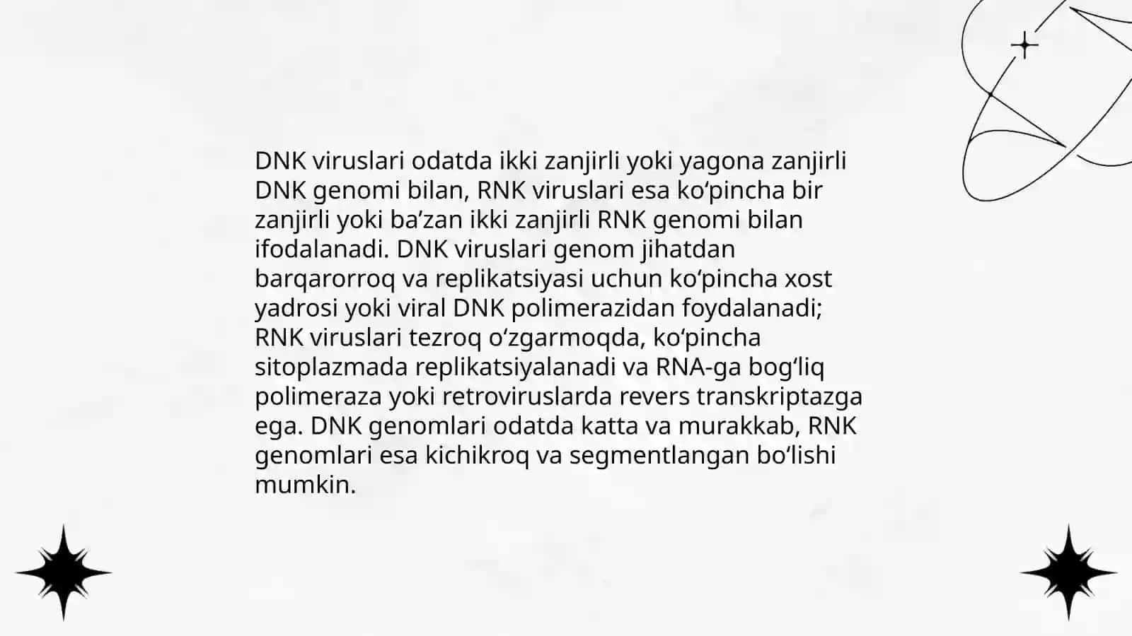 Viruslarning tuzilishi va farqlari 4