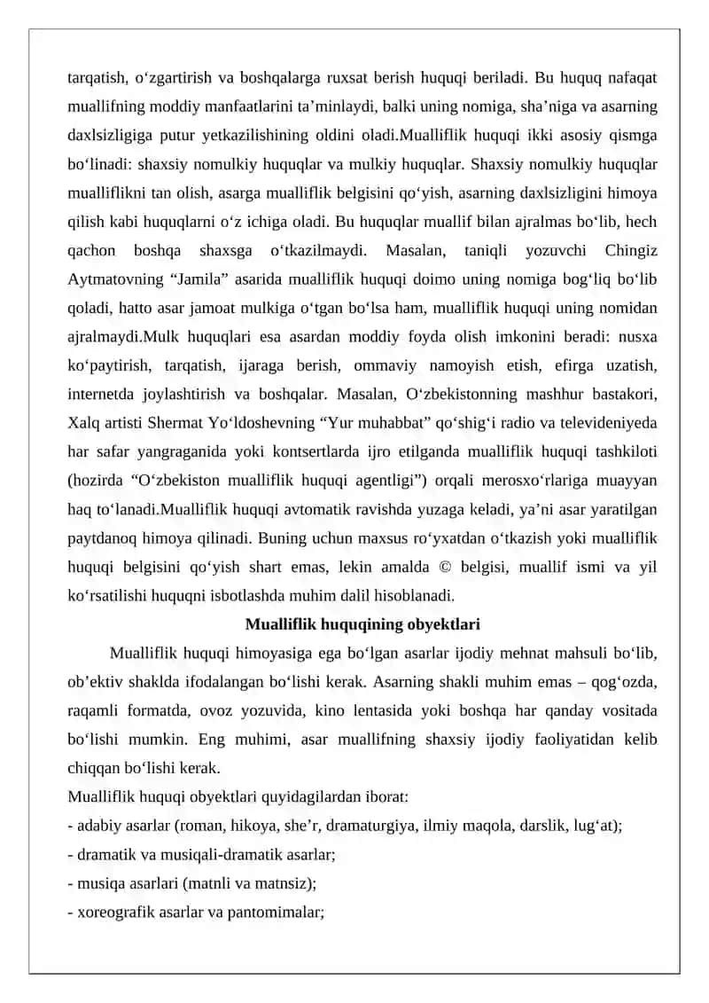Mualliflik huquqi 4