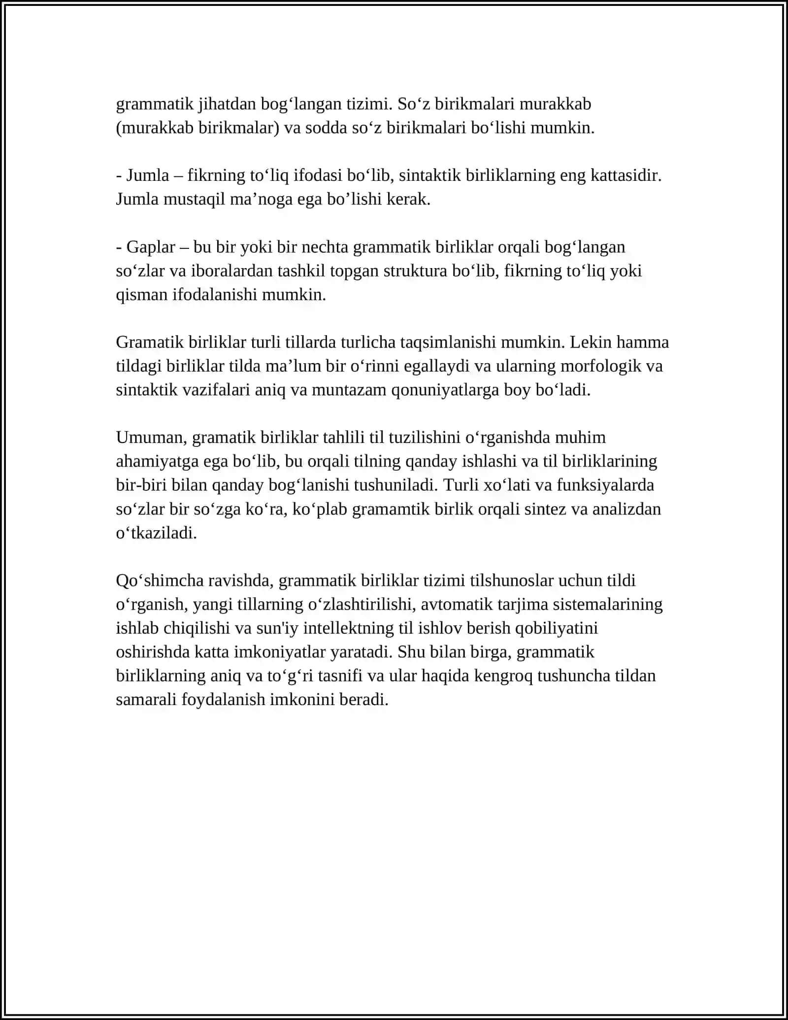 REFERAT - GRAMMATIKANING TARKIBIY QISMLARI 4