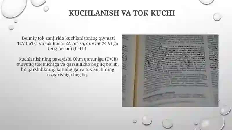 Doimiy Tokning Ta'rifi 4