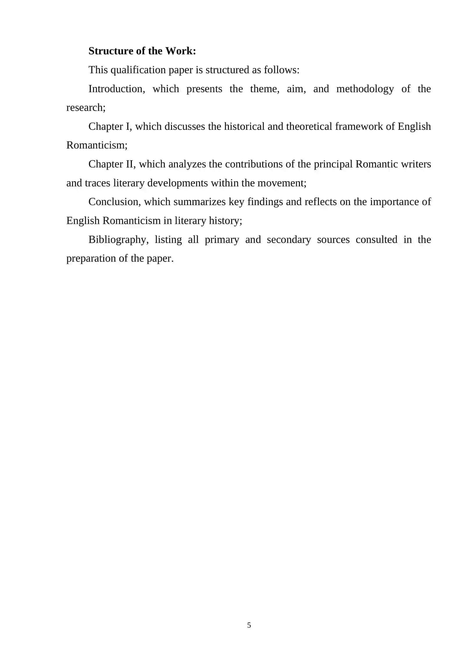 ENGLISH ROMANTICISM AND ITS DEVELOPMENT 4