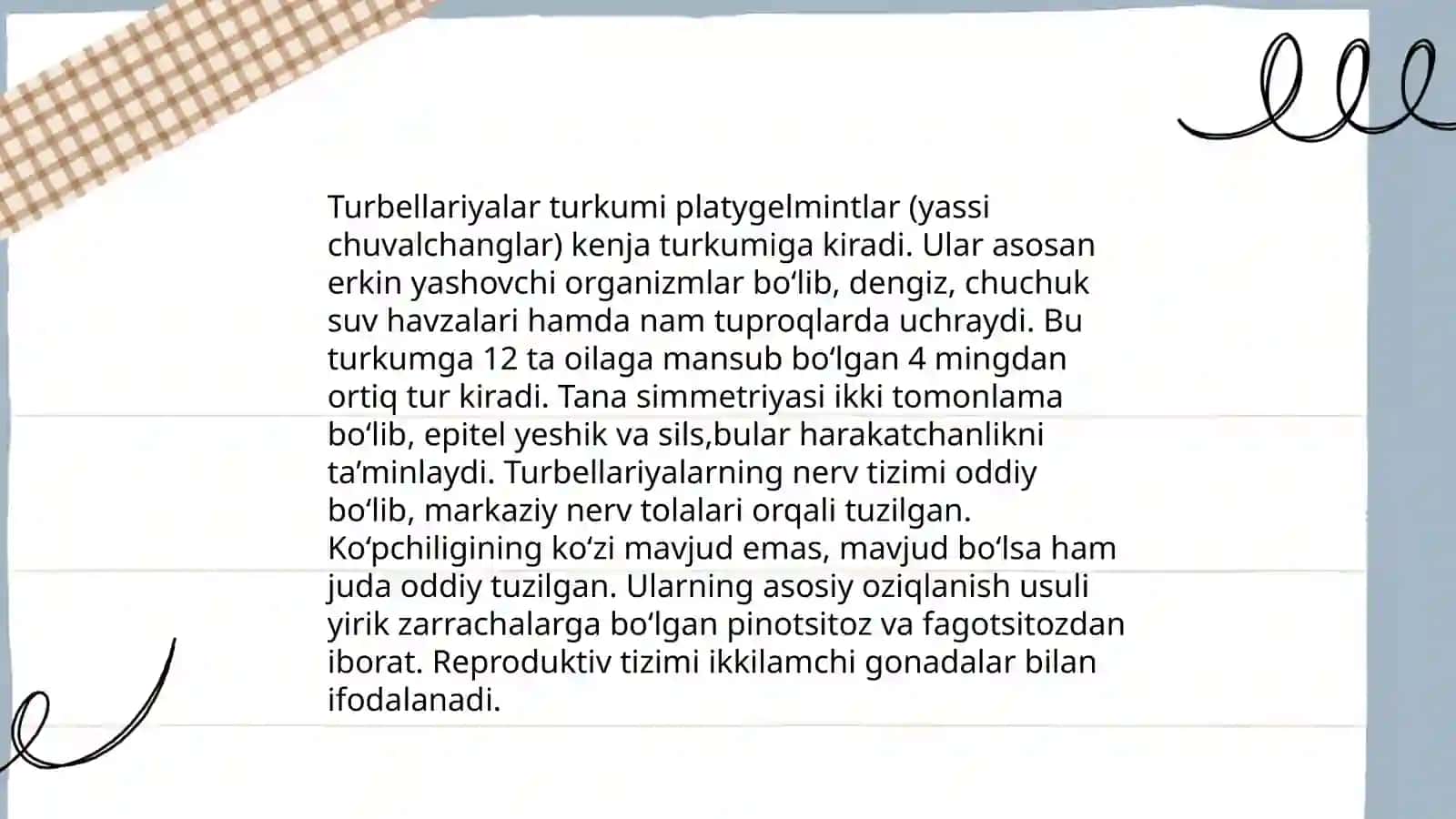Turbellariyalar filogeniyasi 4