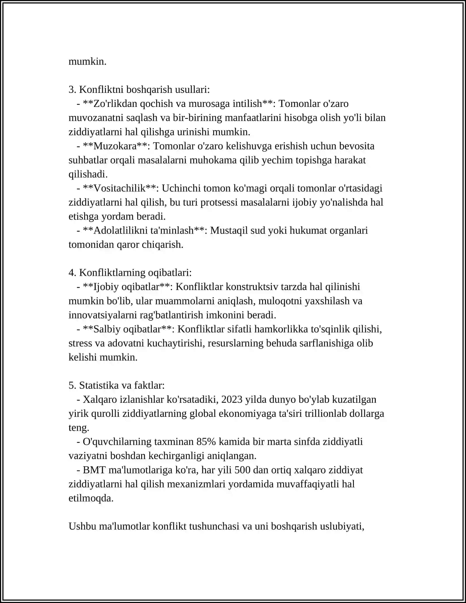 KONFLIKT VA UNING TURLARI 4