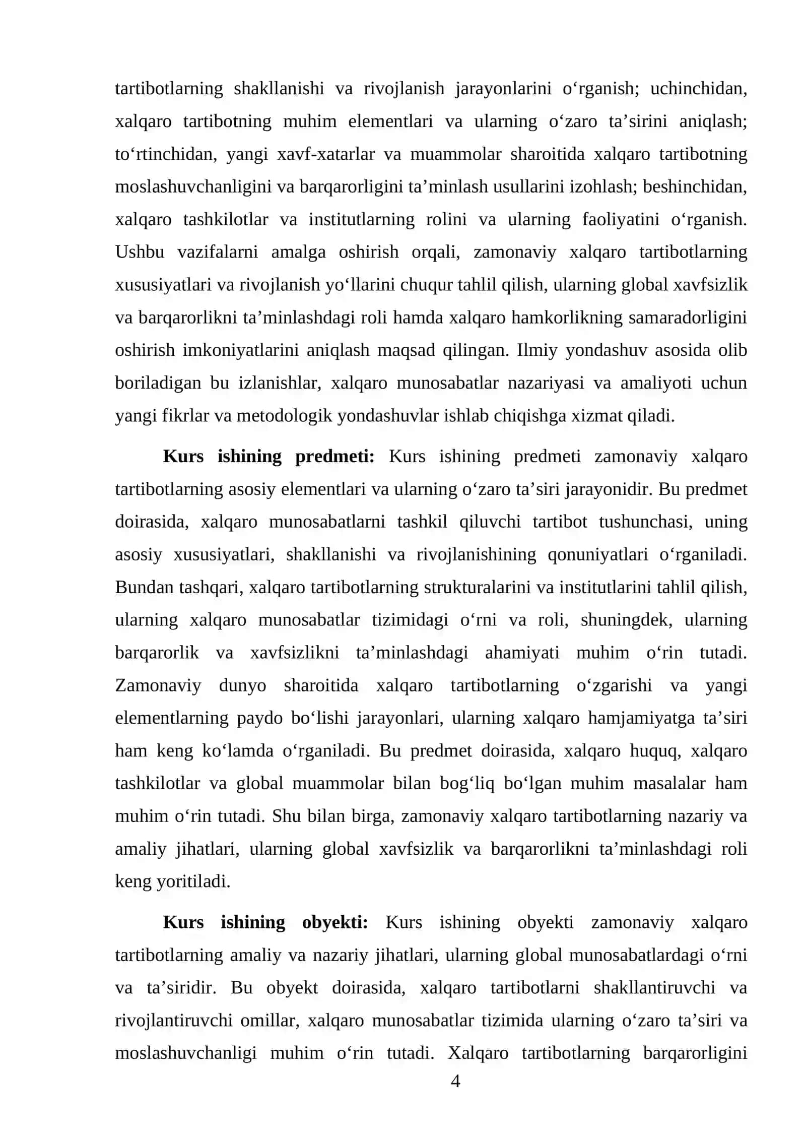 Zamonaviy xalqaro tartibotlarning xususiyatlari 4