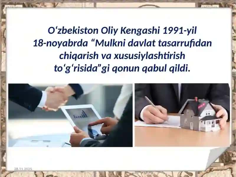 O‘zbekistonning bozori iqtisodiyotiga o‘tishi 4