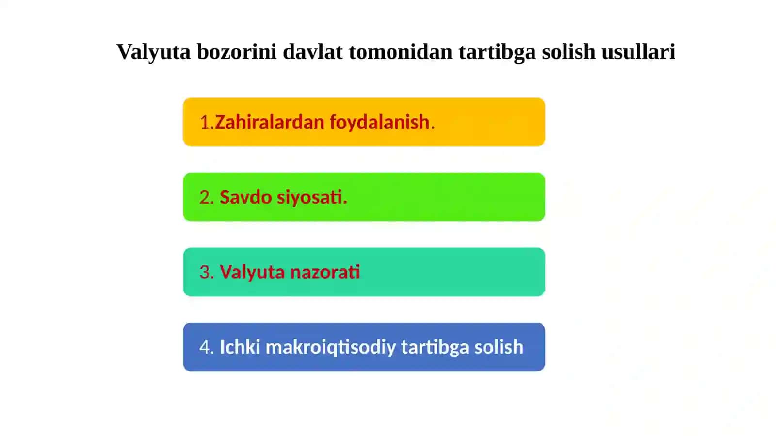 Valyuta kursi 4