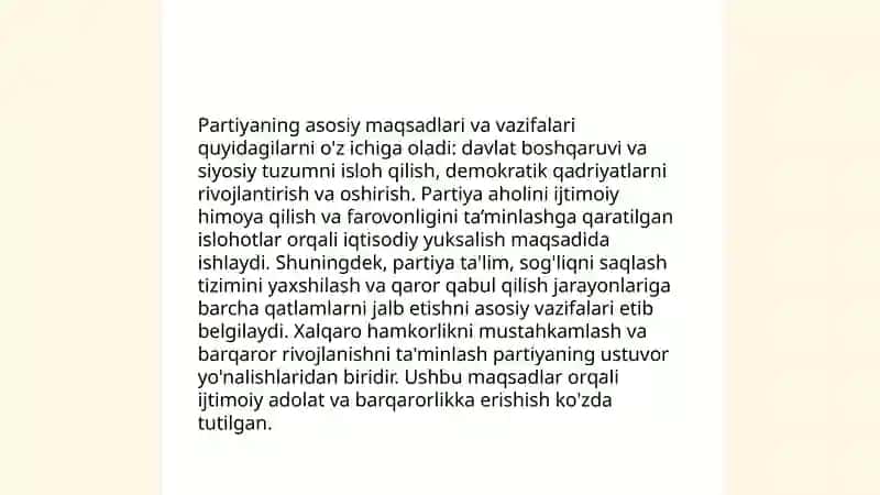 Oʻzbekiston Liberal demokratik partiyasi 4