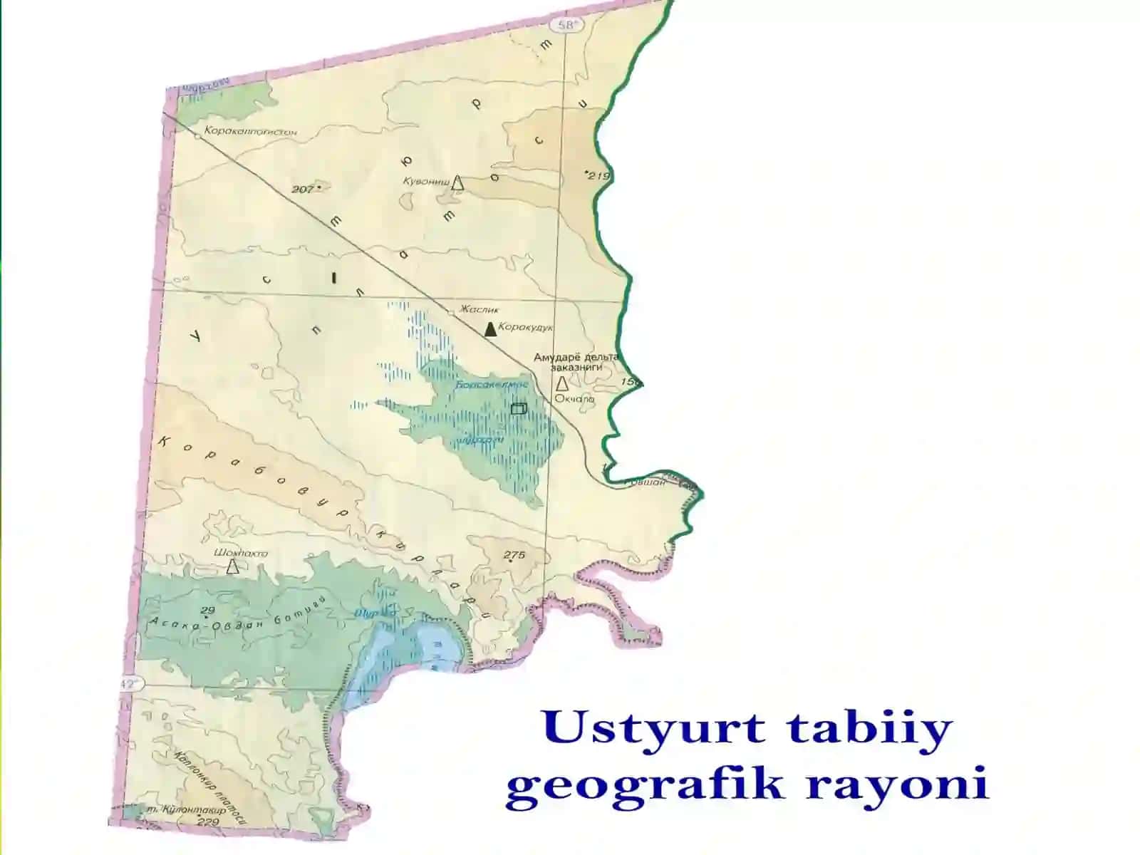 USTYURT  platosi 4