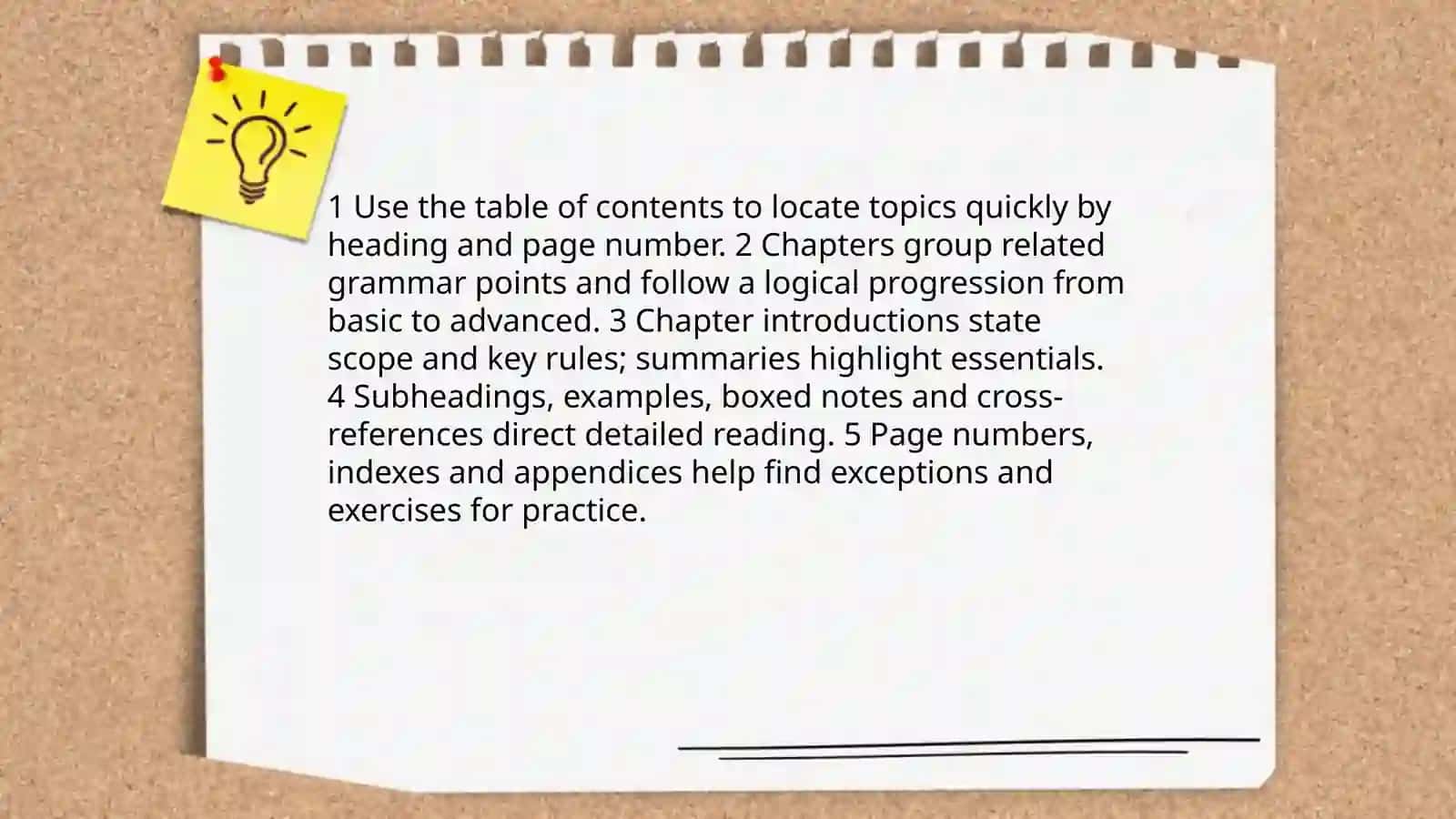 Using grammar reference books 4