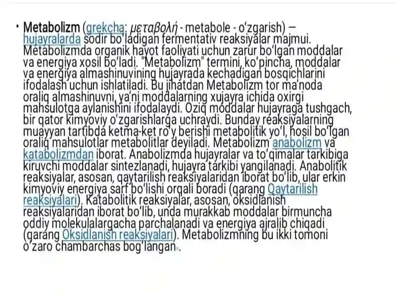 Metabolizm 4