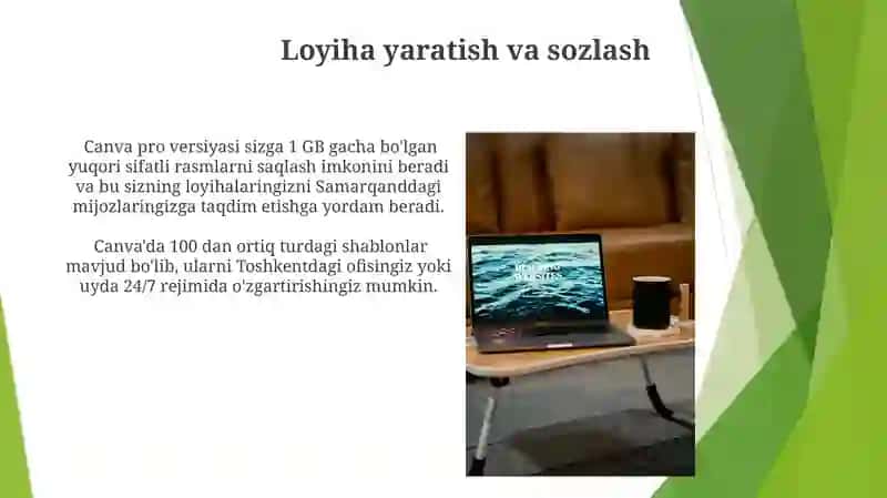 Canva saytida ishlash 4