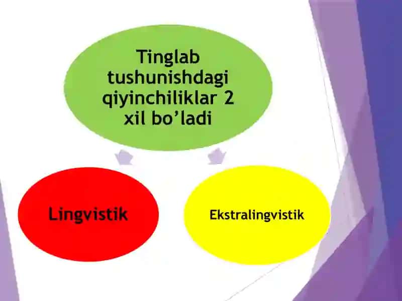 TINGLAB TUSHUNISHNI O’RGATISH TEXNOLOGIYALARI 4