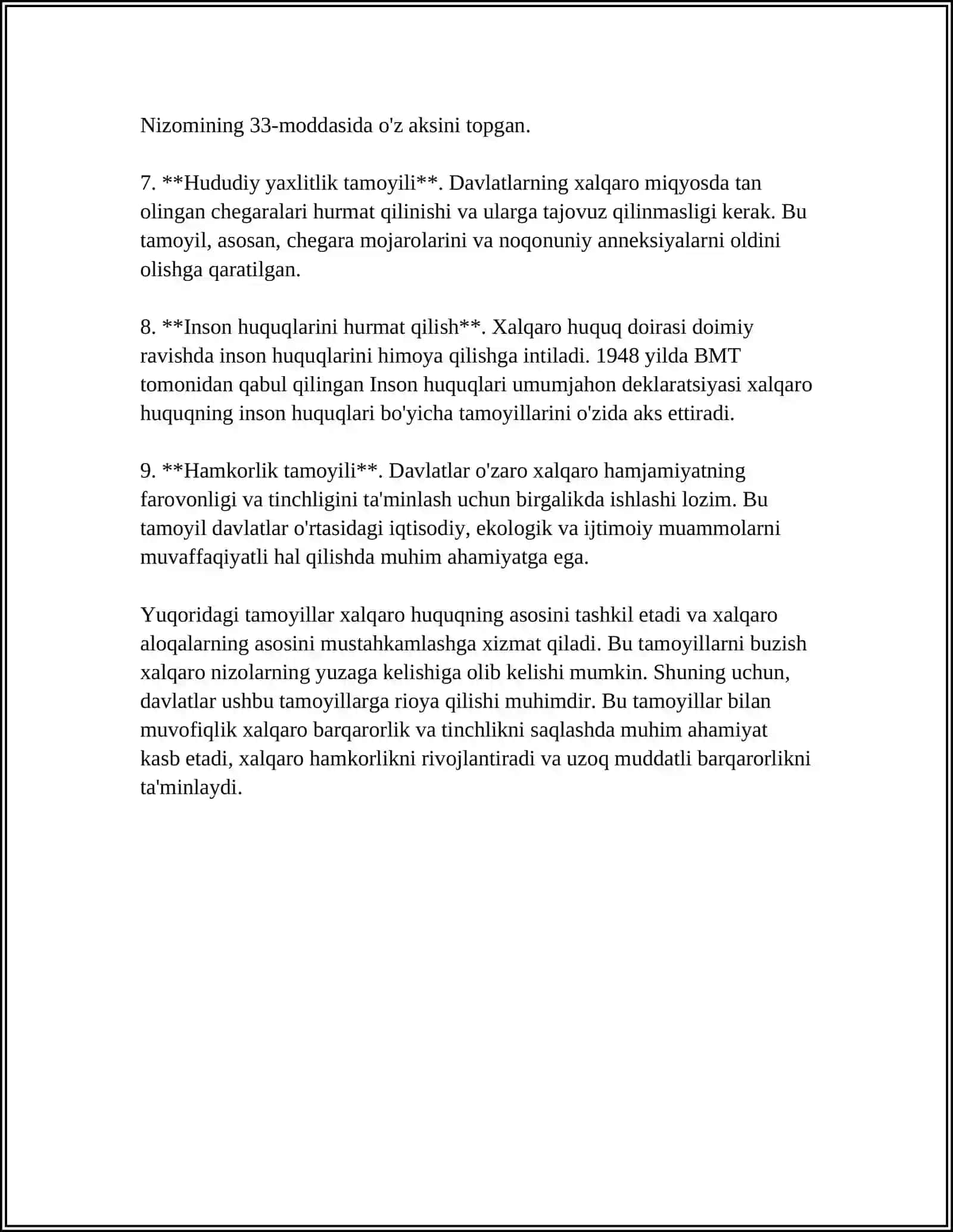 SI XALQARO BIRLIKLAR 4