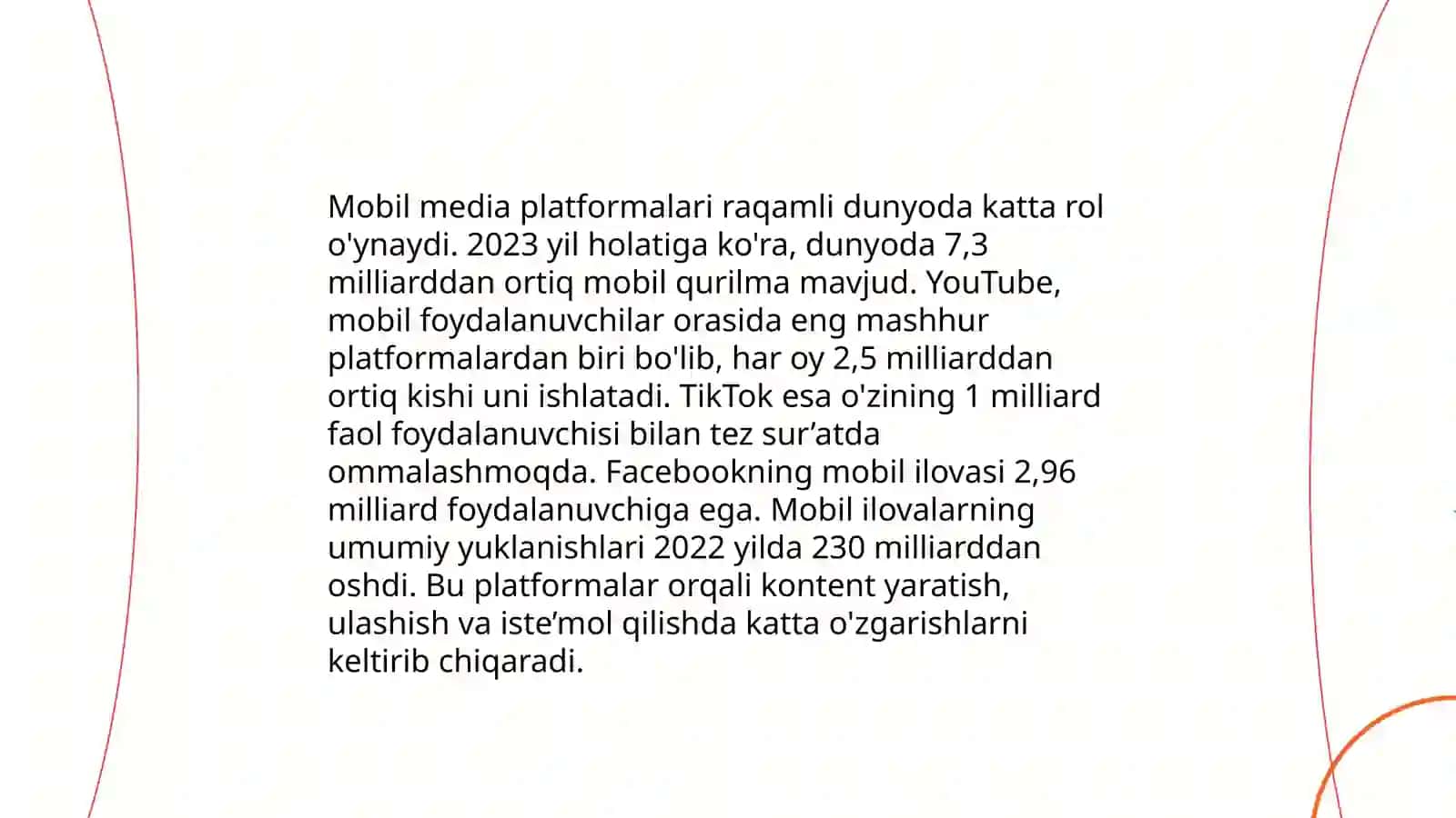 Mobil medianing paydo boʻlishi va rivojlanishi 4