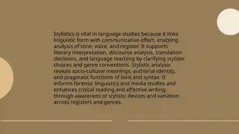 Introduction to Stylistics 4