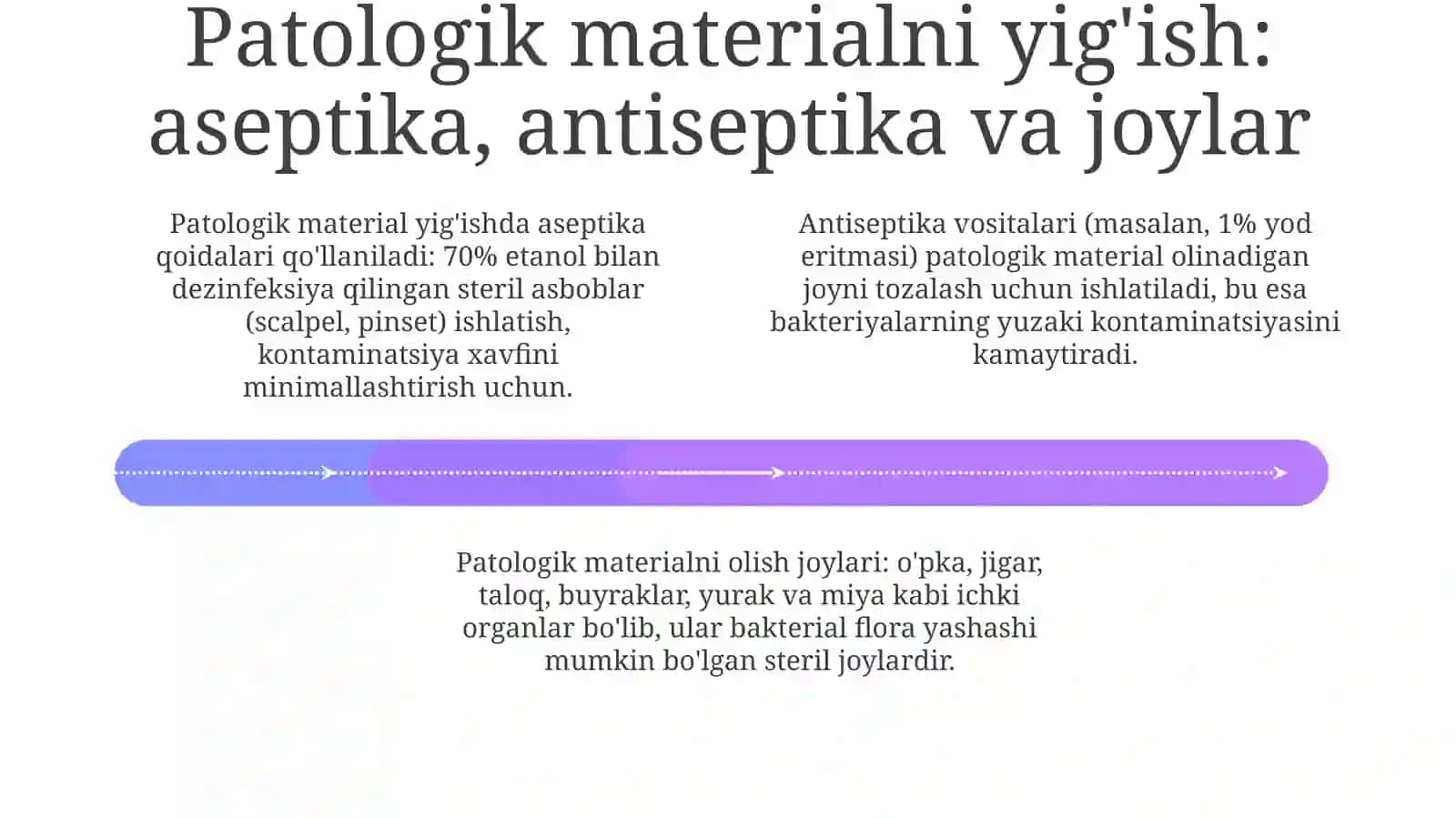 Kadavrlardan bakteriologik tekshirish usuli: umumiy qoidalar 4
