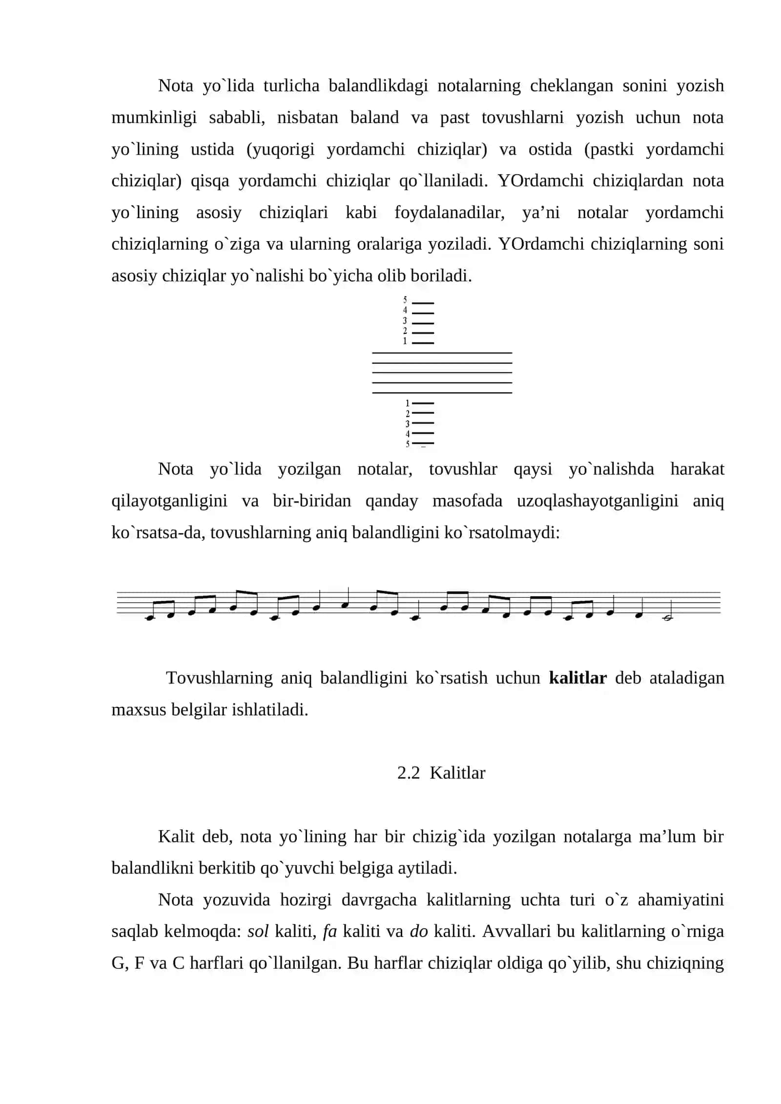 Nоta yozuvi tizimi elementlari 4