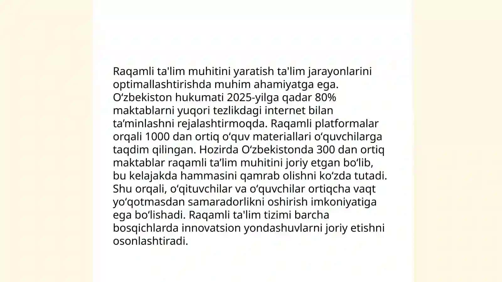 Boshlang'ich talimda fanlarni o'qitishda axborot texnologiyalardan foydalanish 4