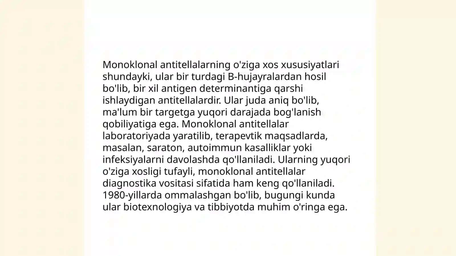 Monoklonal antitelalar 4