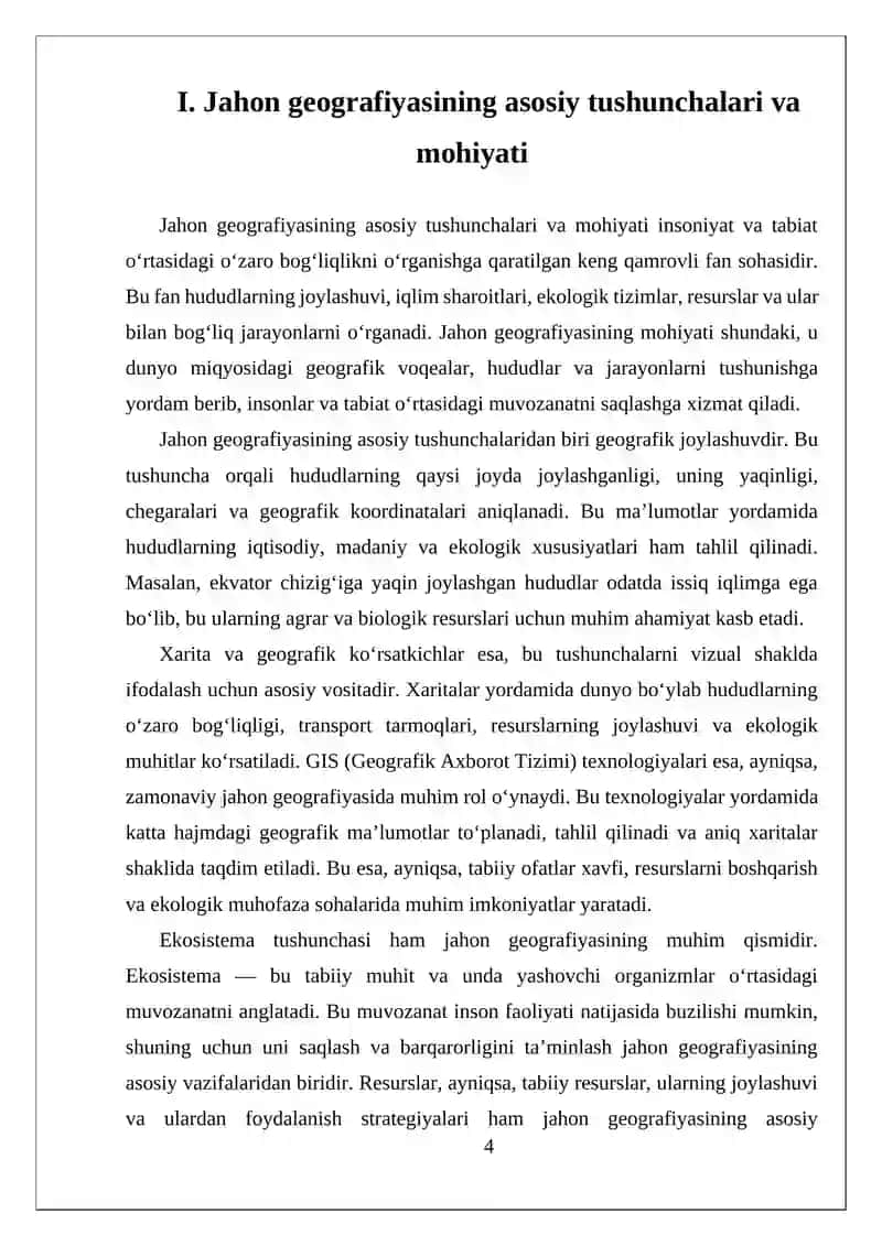 Jahon geografiyasi ahamiyati 4