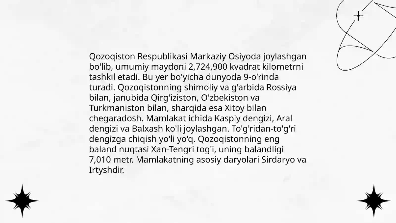 Qozoĝiston davlati haqida 4