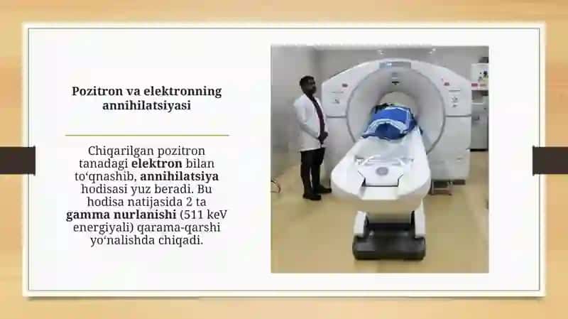 Pozitron emission tomografiyasi (PET yoki PET-skaner) 4