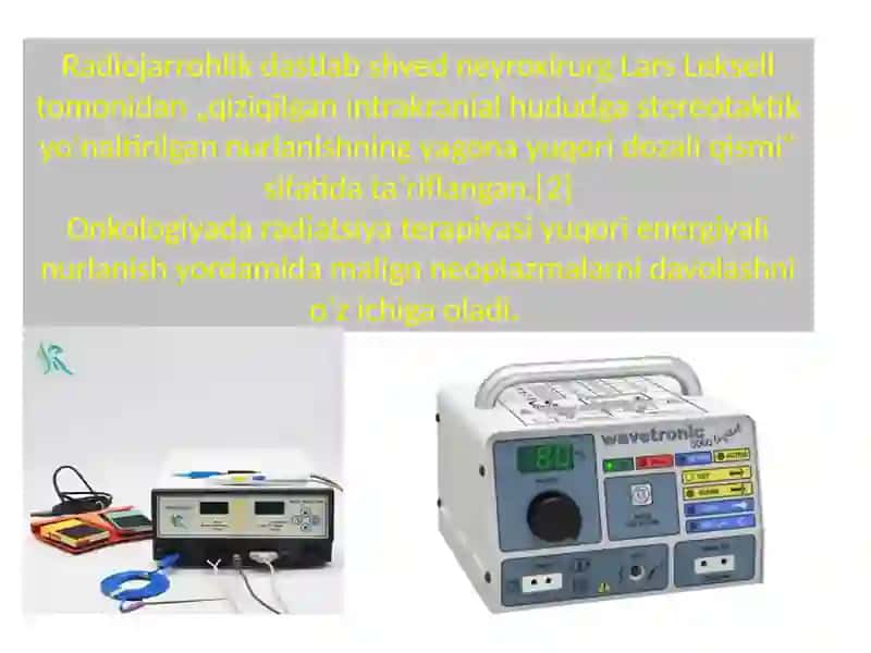 Radioto'lqinli  jarrohlik 4