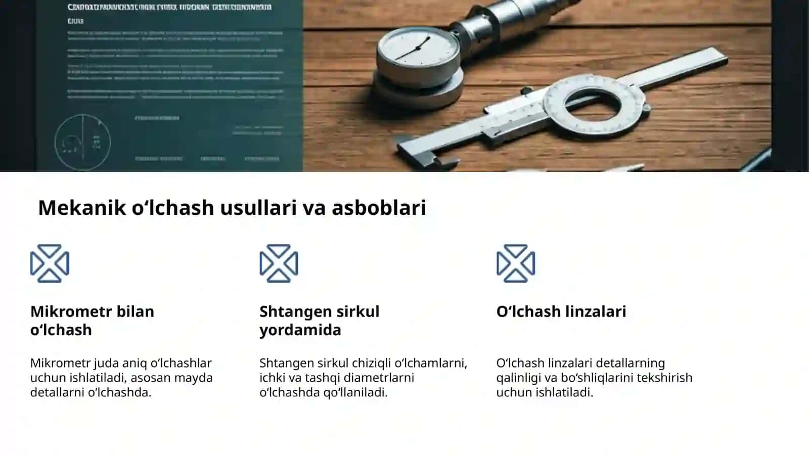 O‘lchash: Aniqlik va Ishonchlilik 4