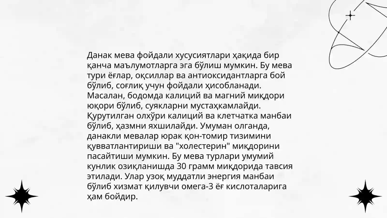 Danak mevalilar 4