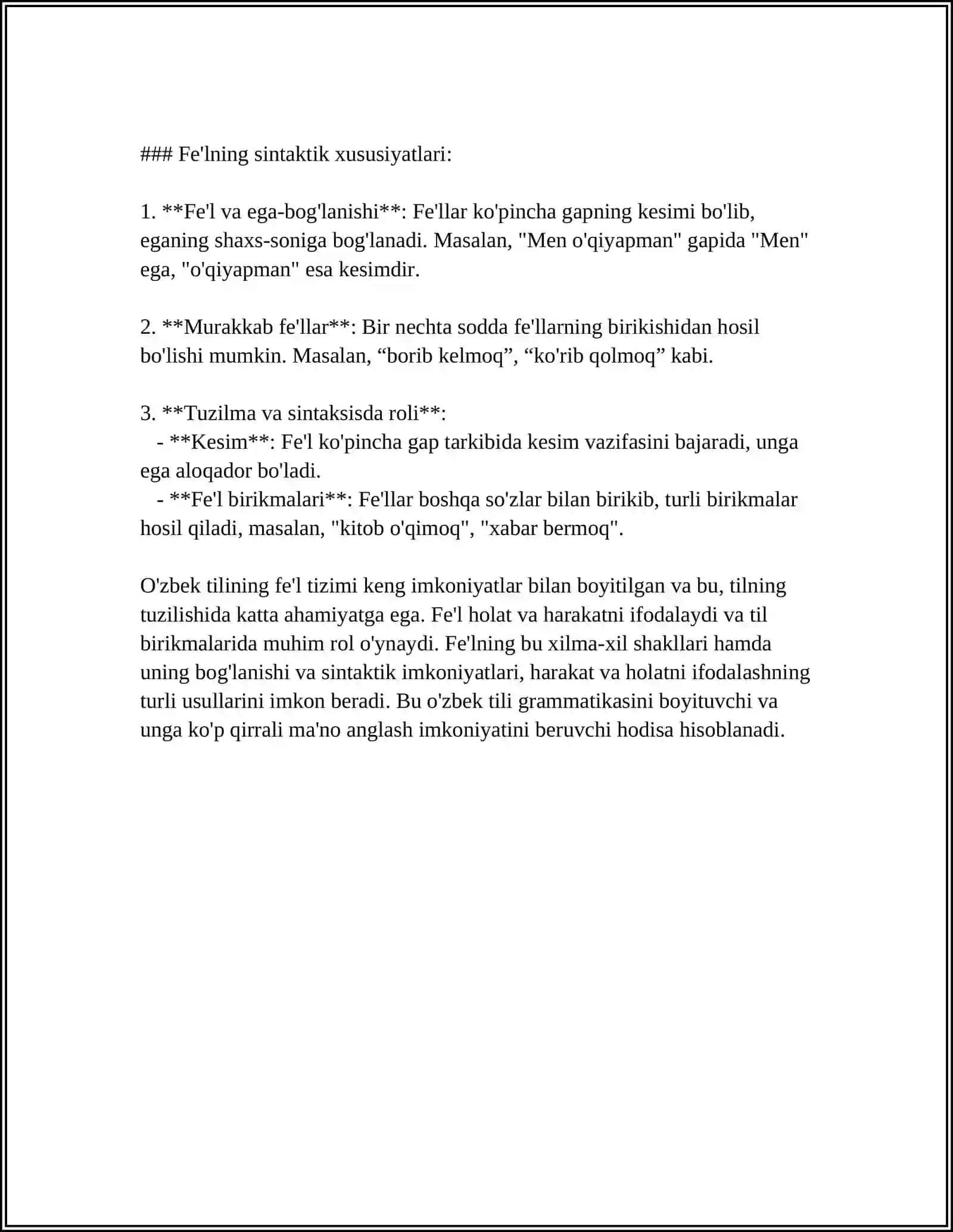 INGLIS TILIDAGI VERBS HAQIDA SLAYD 4