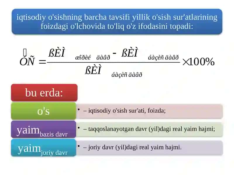 Iqtisodiy Taraqqiyot 4
