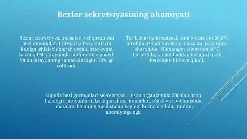 Bezlar sekretsiyasi 4