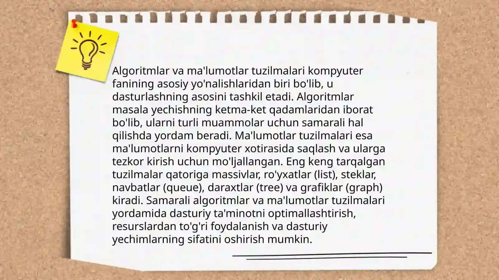 Informatikani yaratish texnologiyalari 4