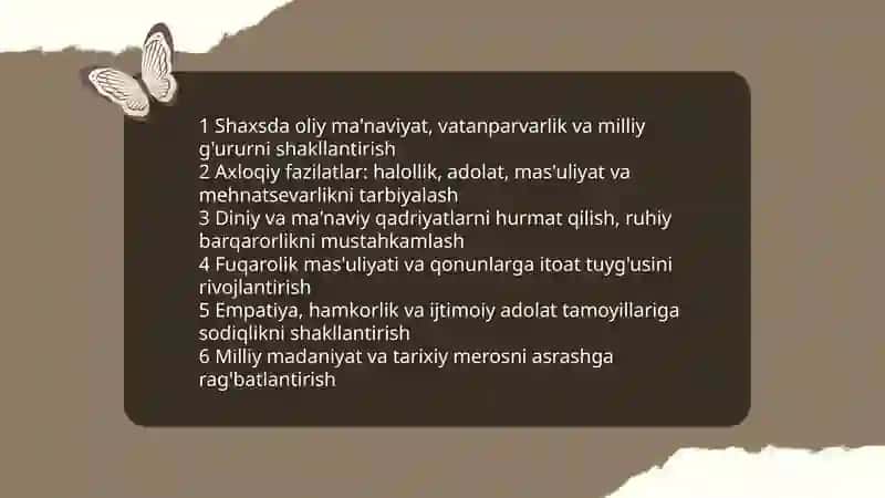 Tarbiyaning maqsad va vazifalari 4
