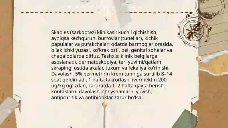 TERINING PARAZITAR KASALLIKLARI 4