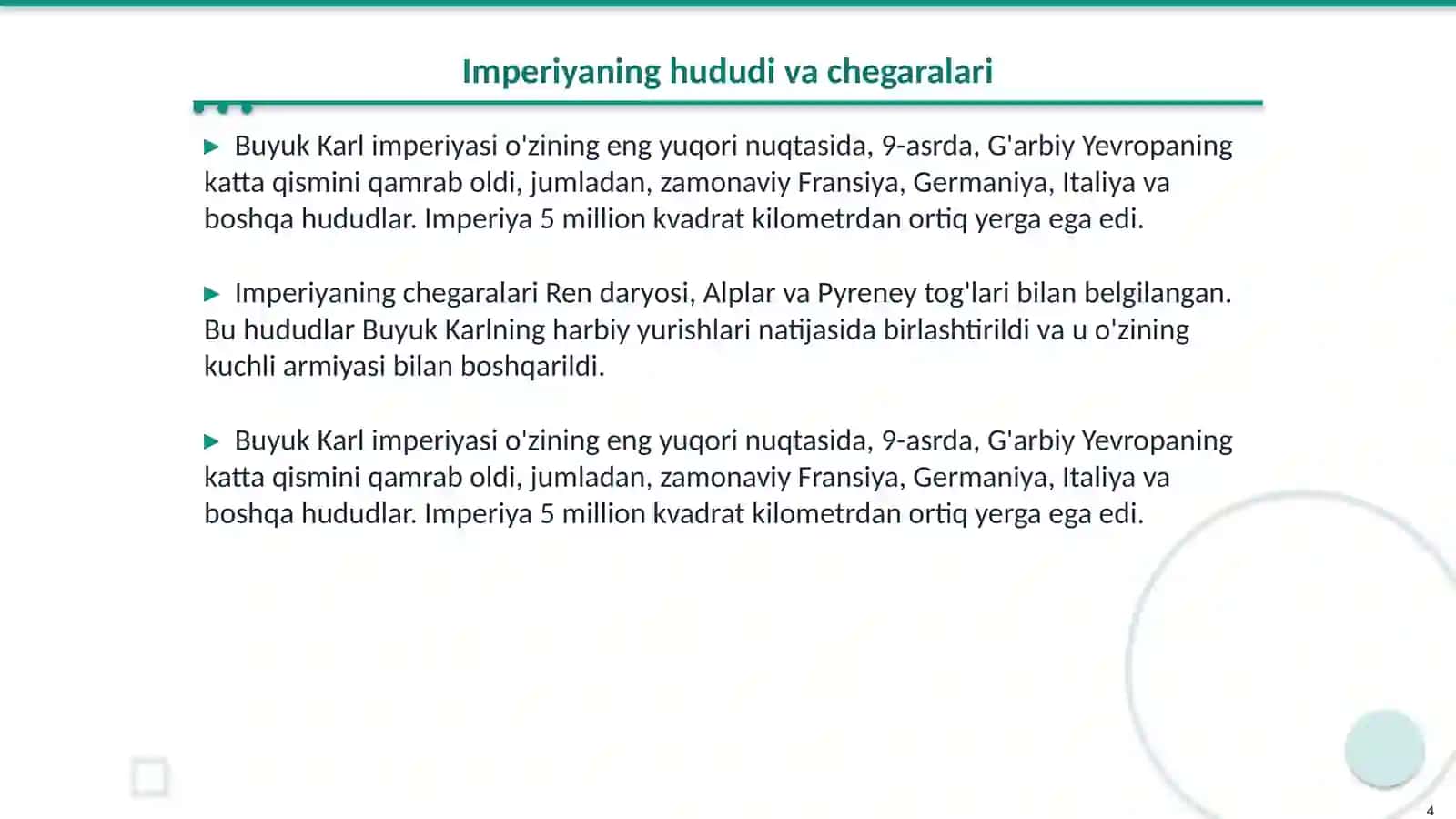 Buyuk Karl imperiyasi 4