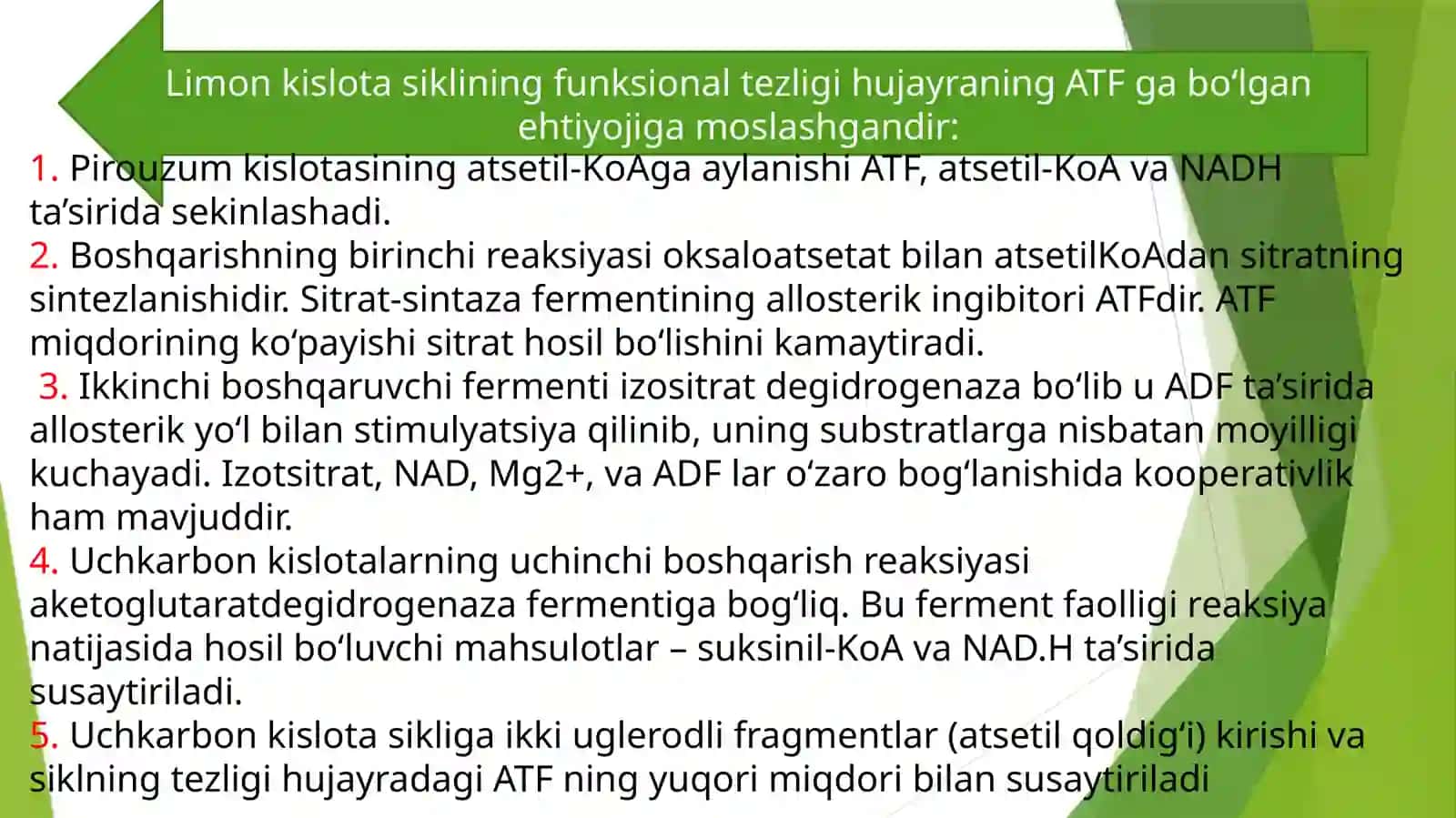Katabolizmning yo’llari 4