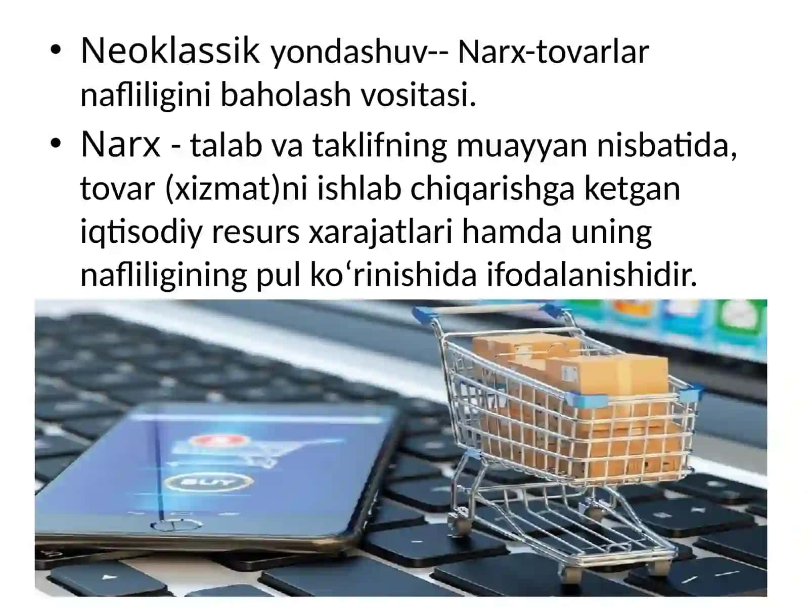 Narx belgilashda boshqaruv hisobining o’rni 4