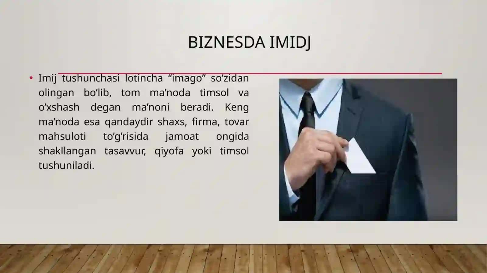 Biznes etiketi 4