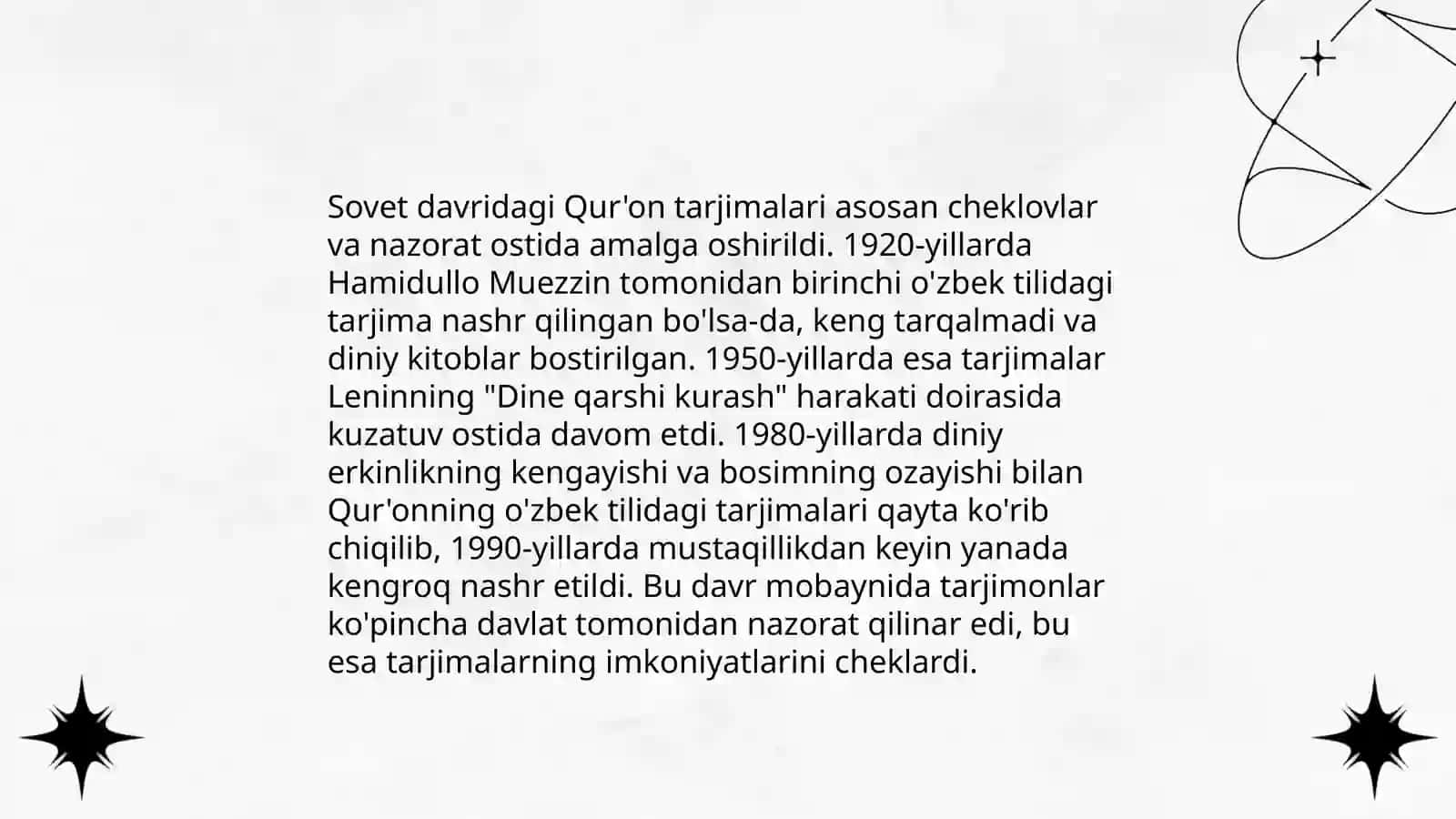 Qur'oni Karimning oʻzbekcha tarjimalari 4