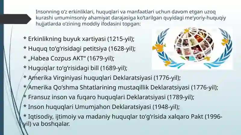 Inson Huquqlari-Jamiyat Poydevori 4